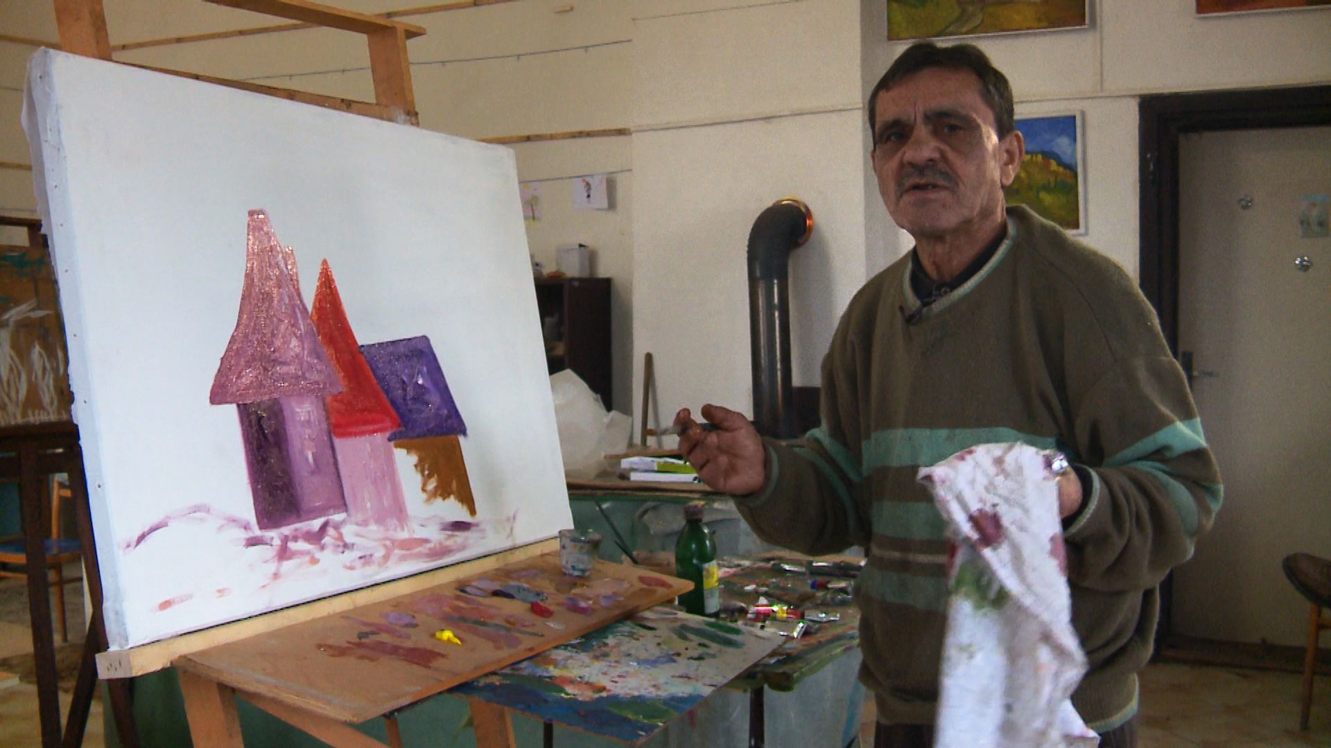 Tibor Oláh – The Painting Process