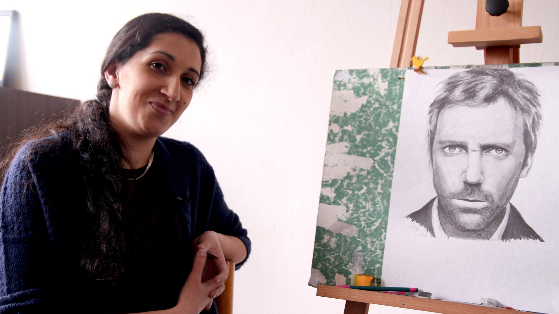 Šarlota Bottová – The Portrait of the Painter