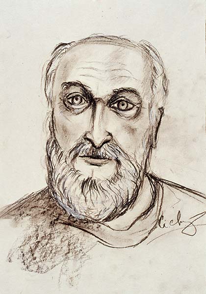 Jozef Cichý – The Portrait of Dušan Pončák